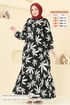 Dress 840OZN1046-MS Black - Thumbnail