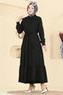 Dress 879ART1044-M Black - Thumbnail