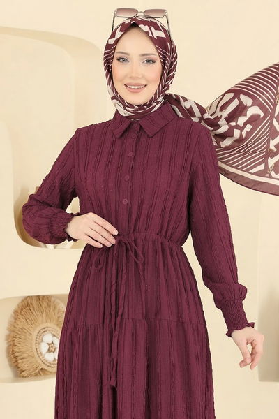 MRV A.R.T. - الفستان خمري غامق 879ART1044-M - 430451