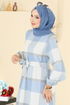 Dress 9010S324-MS Baby Blue - Thumbnail
