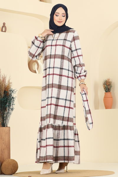 S.V.L. - Dress 9010S324-MS Stone - 401191