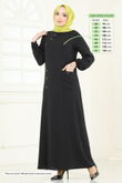 S.V.L. - Dress 9011S324-MS Black