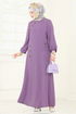 Dress 9011S324-MS Lilac - Thumbnail