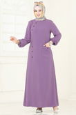 S.V.L. - Dress 9011S324-MS Lilac