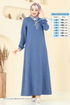 Dress 9021S324-MS Indigo - Thumbnail