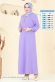 S.V.L. - Dress 9021S324-MS Lilac
