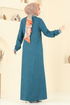 Dress 9021S324-MS Petroleum - Thumbnail