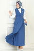 DRESS 9036S324-MS Indigo - Thumbnail