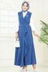 DRESS 9036S324-MS Indigo - Thumbnail