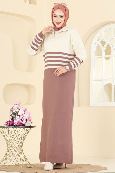 O.Z.N. - Dress 9051OZN1046-MS Rose Dried - 408359