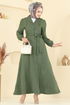 Dress 9162PLK541-MS Khaki - Thumbnail