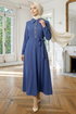Dress 9221PL940-M Indigo - Thumbnail