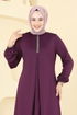 Dress ASM2824-MS Damson - Thumbnail
