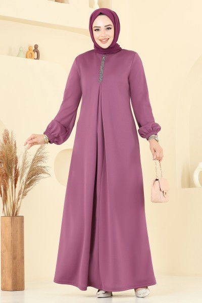 A.S.M. - Dress ASM2824-MS Dark Rose Dusky