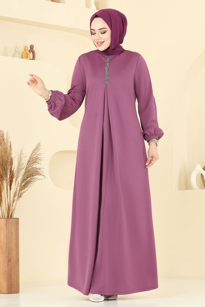 A.S.M. - الفستان وردي غامق ASM2824-MS - 385568