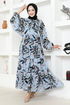 Dress MAS2394-MS Blue - Thumbnail