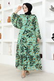 M.S.L. - Dress MAS2394-MS Green