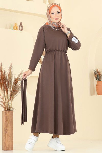 P.L. - Dress PL2828-MS Brown