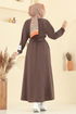 Dress PL2828-MS Brown - Thumbnail