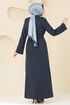 Dress PL9080-MS Navy Blue - Thumbnail