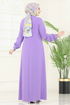 Dress PL9124-MS Lilac - Thumbnail