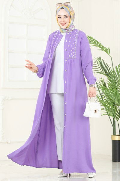 P.L. - Dress PL9124-MS Lilac