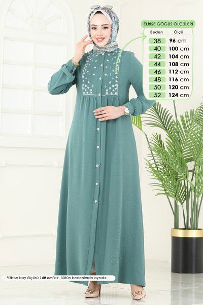 P.L. - Dress PL9124-MS Mint