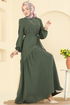 Dress PL9173-MS Khaki - Thumbnail