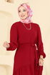 Dress PL9173-MS Red - Thumbnail