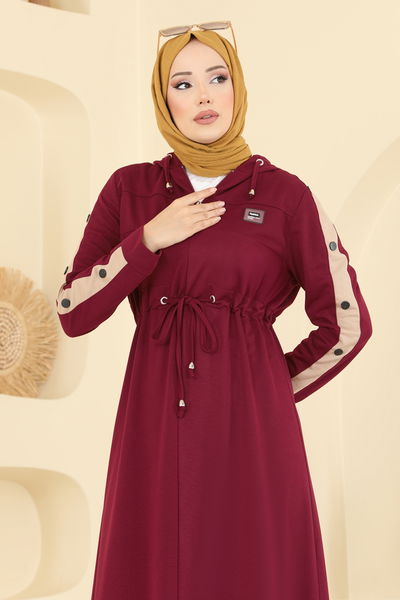P.L. - Dress PL9177-MS Burgundy - 418512