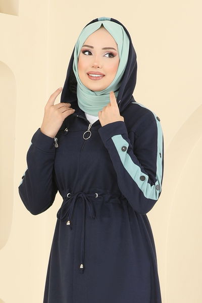 P.L. - الفستان كحلي PL9177-MS - 418520