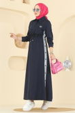P.L. - Dress PL9178-MS Navy Blue