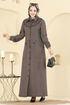 Dress PL9179-MS Brown - Thumbnail