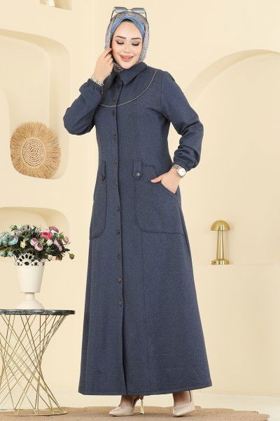 P.L. - Dress PL9179-MS Navy Blue