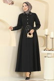 P.L. - Dress PL9183-MS Black