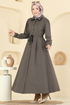 Dress PL9183-MS Brown - Thumbnail