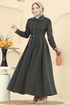 Dress PL9183-MS Khaki - Thumbnail
