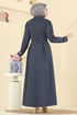 Dress PL9183-MS Navy Blue - Thumbnail