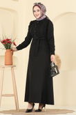 P.L. - Dress PL9184-MS Black