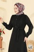 الفستان أسود PL9184-MS - Thumbnail