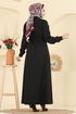 الفستان أسود PL9184-MS - Thumbnail