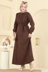 الفستان بني PL9184-MS - Thumbnail