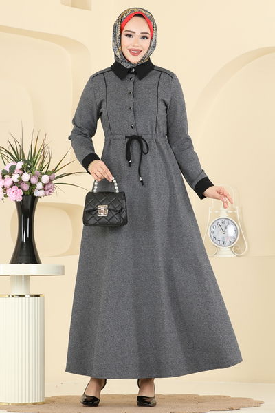 P.L. - Dress PL9188-MS Anthracite - 417073