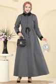 P.L. - Dress PL9188-MS Anthracite