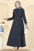 Dress PL9188-MS Navy Blue - Thumbnail