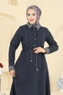 Dress PL9188-MS Navy Blue - Thumbnail