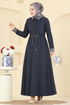 Dress PL9188-MS Navy Blue - Thumbnail