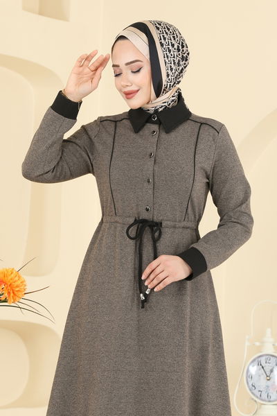 P.L. - الفستان بيج PL9188-MS - 417091