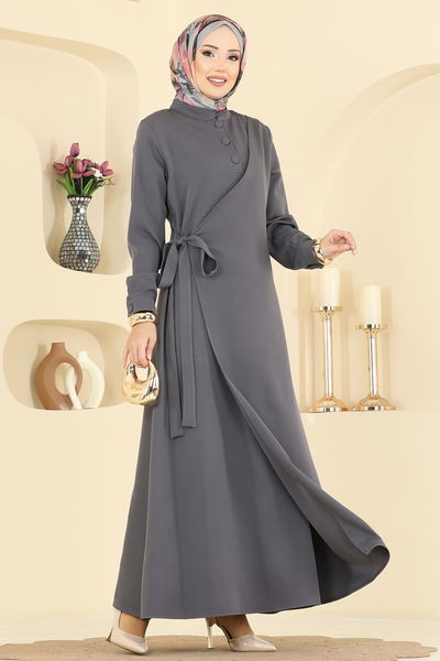 P.L. - Dress PL9190-MS Anthracite - 417715
