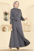 P.L. - Dress PL9190-MS Anthracite
